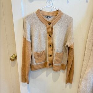 Women's madewell Button-Up Sweater color block